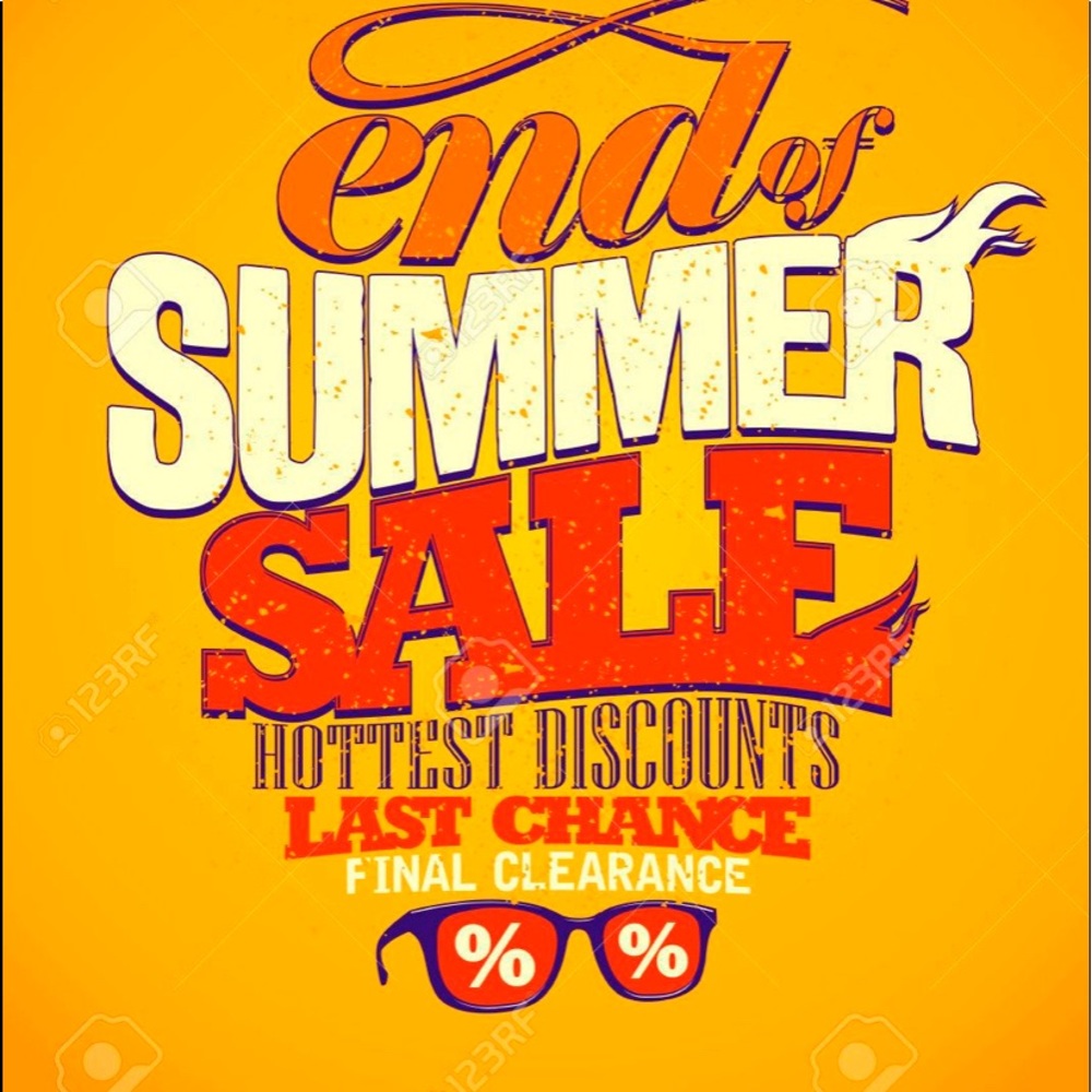 $10 sale on certain items.  No offers please